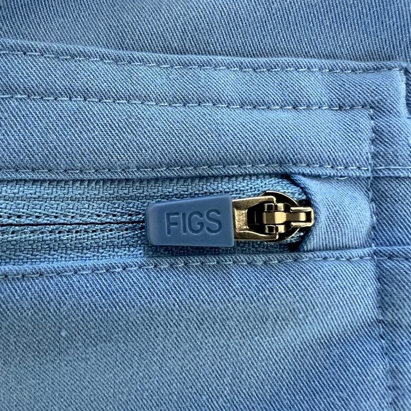 Fight Women's Blue Scrubs Pants Size XLT - Picture 2 of 4